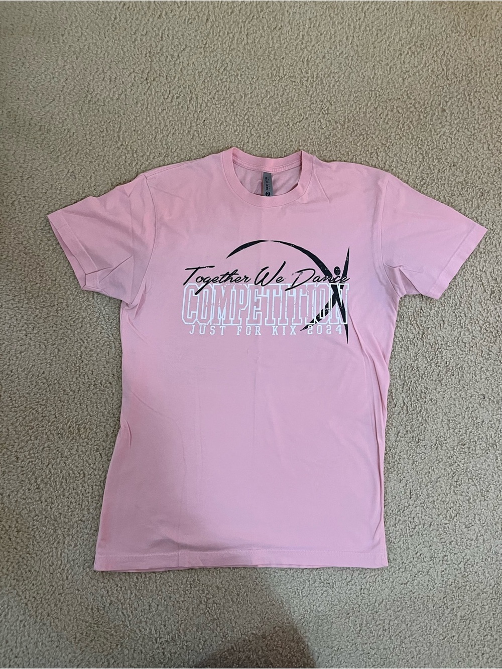 Just for Kix Graphic Together We Dance 2024 Pink T-Shirt - Adult Medium